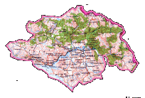 Карта Зыряновского района Восточно-Казахстанской области